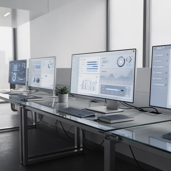 Multiple screens providing systems